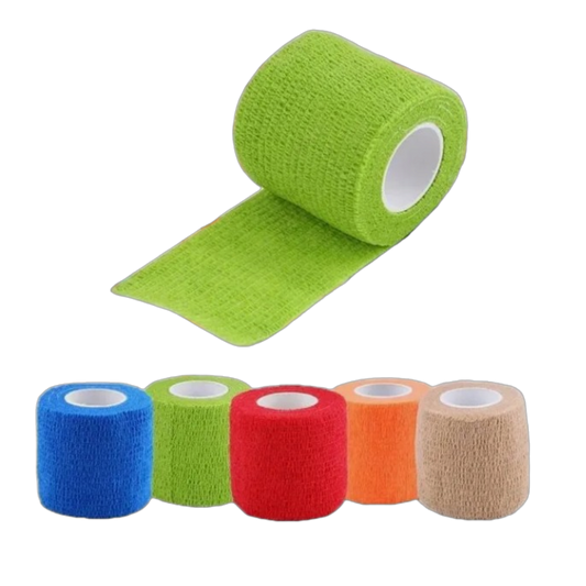 Bandage élastique auto-adhésive vétérinaire - 12 bandes